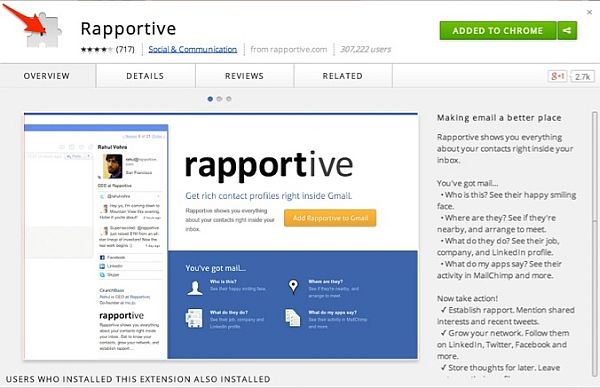 Rapportive is a genius