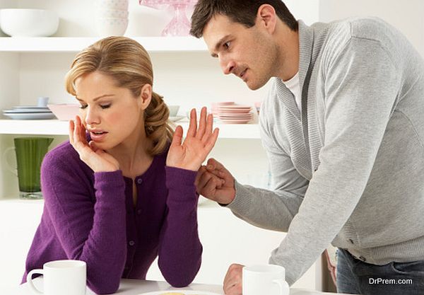 Couple Having Argument At Home