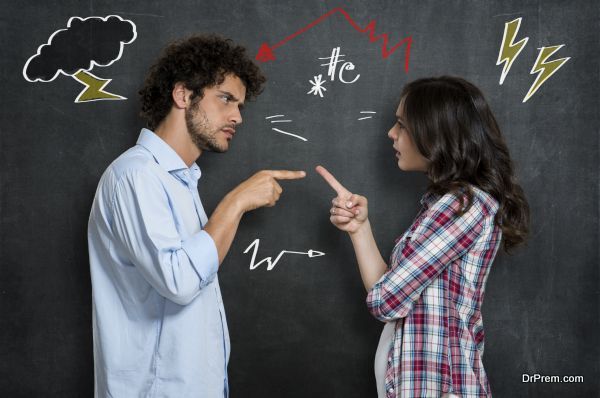 Couple Having Argument